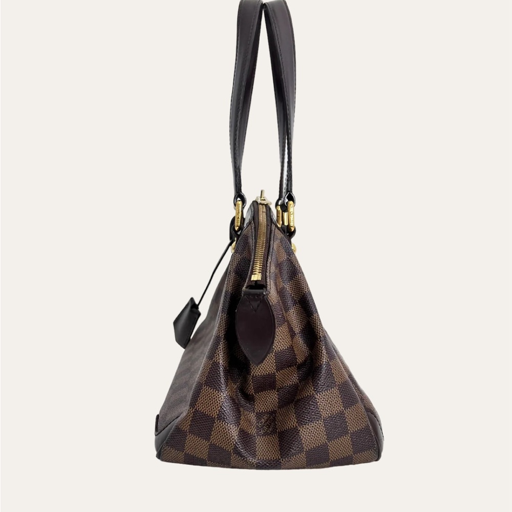 LOUIS VUITTON DAMIER EBENE VERONA PM. Includes COA - Picture 4 of 11